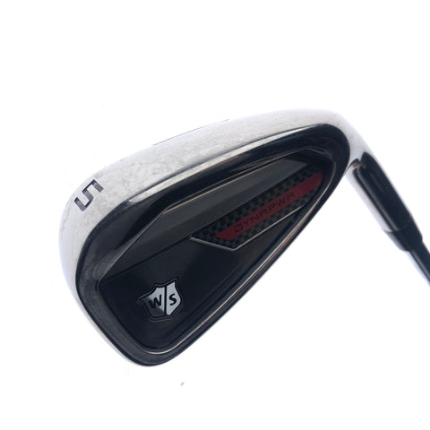 Used Wilson Dynapower Steel 5 Iron / 21.0 Degrees / Regular Flex