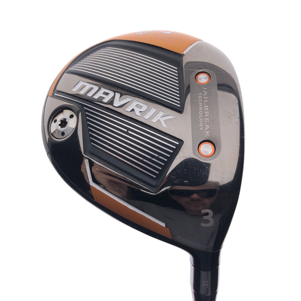 Used Callaway Mavrik 3 Fairway Wood / 15 Degrees / Stiff Flex