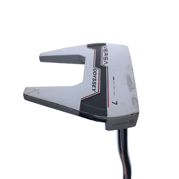 Used Odyssey Versa #7 White Putter / 34.0 Inches - Replay Golf 