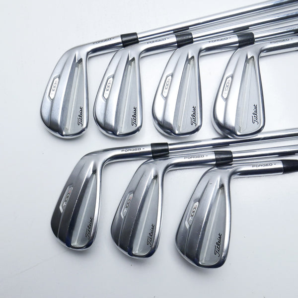 Used Titleist T100S 2021 Iron Set / 4 - PW / X-Stiff Flex