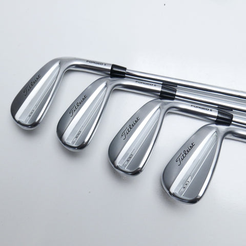 Used Titleist T100 2023 Iron Set / 4 - PW + 50° / X-Stiff Flex