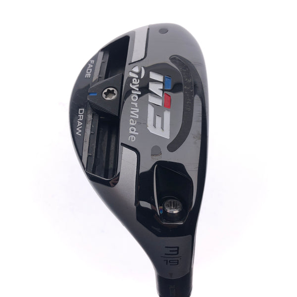 Used TaylorMade M3 3 Hybrid / 19 Degrees / X-Stiff Flex