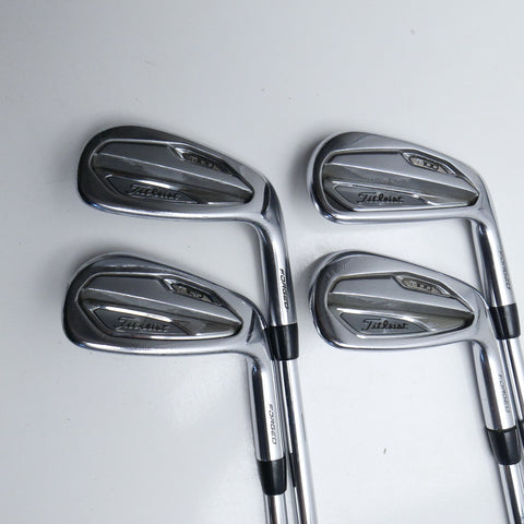 Used Titleist T100 Iron Set / 7 - PW / Stiff Flex