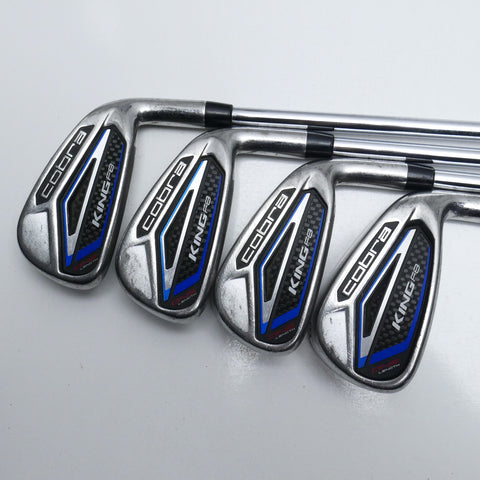 Used Cobra King F8 One Length Iron Set / 5 - PW + GW / Regular Flex