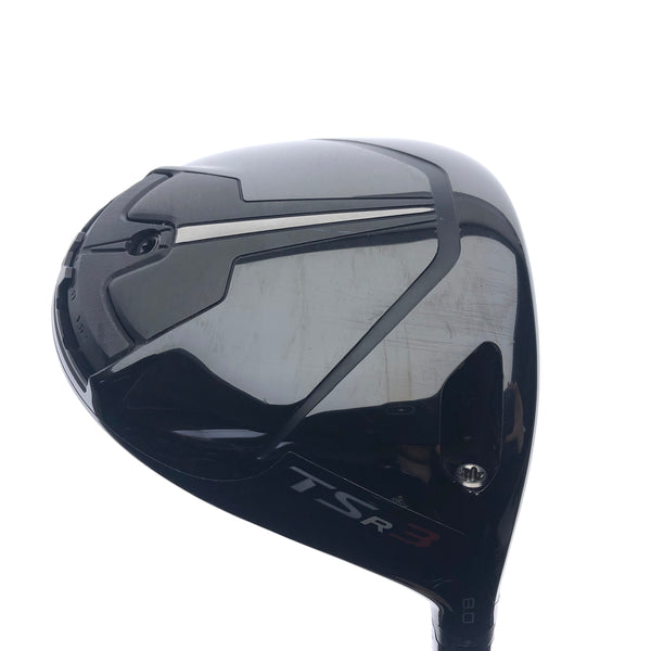 Used Titleist TSR 3 Driver / 8.0 Degrees / Stiff Flex