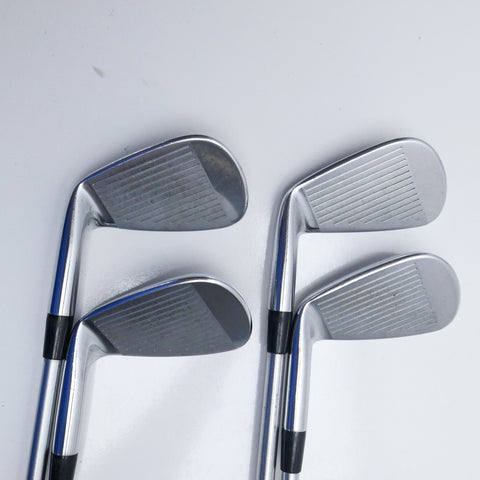 Used Mizuno MP-20 MMC Iron Set / 7 - PW / Stiff Flex