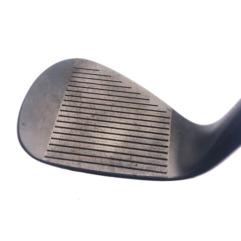 Used TaylorMade Milled Grind 3 Black Lob Wedge / 60.0 Degrees / Stiff Flex