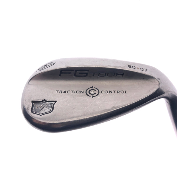 Used Wilson FG Tour TC Chrome Lob Wedge / 60.0 Degrees / Wedge Flex