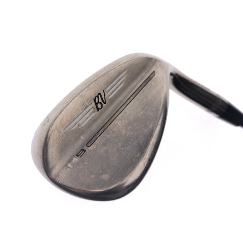 Used Titleist SM9 Brushed Steel Sand Wedge / 56.0 Degrees / X-Stiff Flex