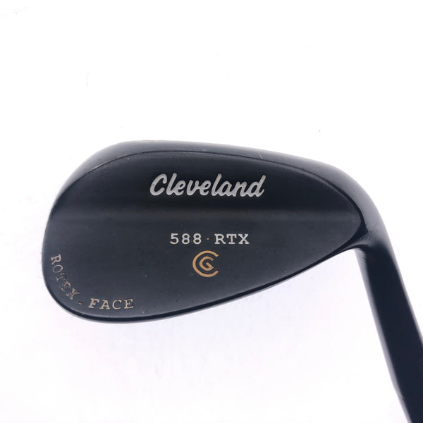 Used Cleveland 588 RTX Black Pearl Sand Wedge / 56.0 Degrees / Wedge Flex - Replay Golf 