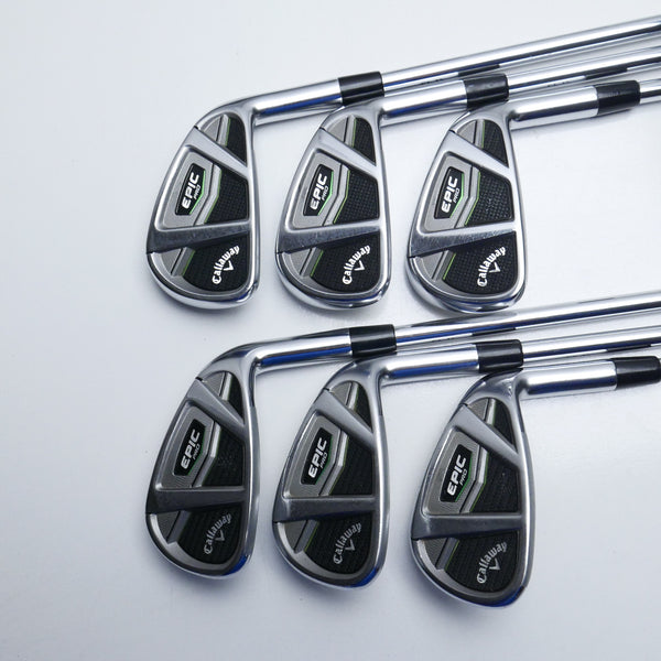 Used Callaway Epic Pro Iron Set / 5 - PW / Stiff Flex