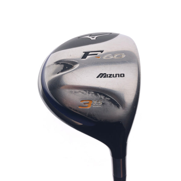 Used Mizuno F-60 3 Fairway Wood / 15 Degrees / Regular Flex