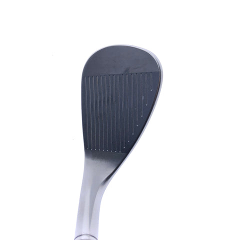 Used TaylorMade Milled Grind Satin Chrome Lob Wedge / 58.0 Degree / X-Stiff Flex - Replay Golf 