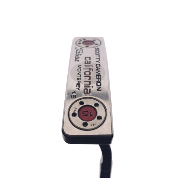 Used Scotty Cameron California Series Monterey 1.5 Sea Mist Putter / 34.0 Inches