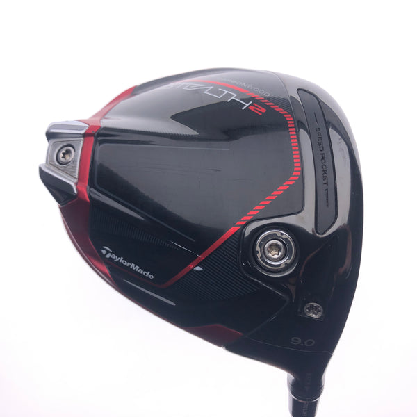 Used TaylorMade Stealth 2 Driver / 9.0 Degrees / Stiff Flex - Replay Golf 