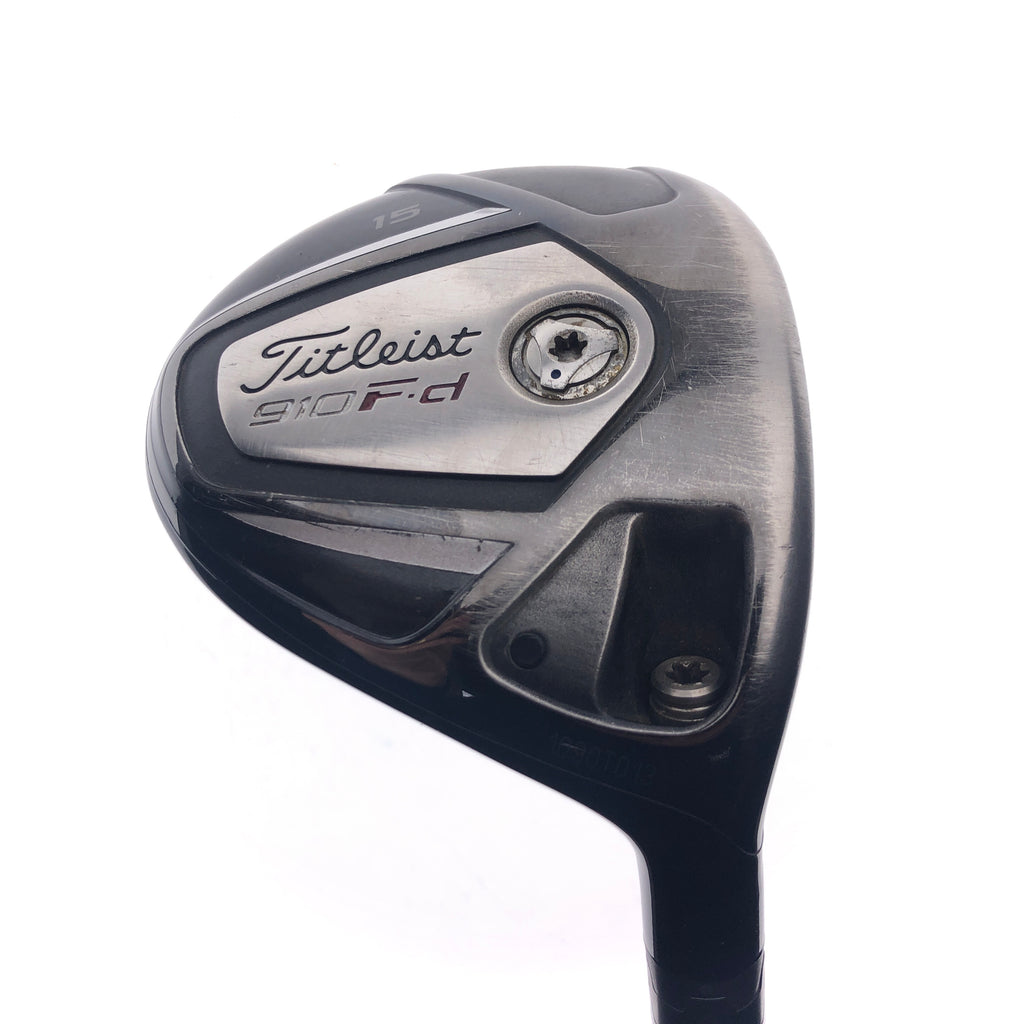 Used TOUR ISSUE Titleist 910 F-D 3 Fairway Wood / 15 Degrees / Stiff Flex