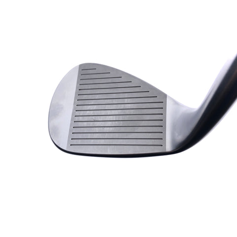 Used Mizuno S23 White Satin Sand Wedge / 54.0 Degrees / Stiff Flex - Replay Golf 