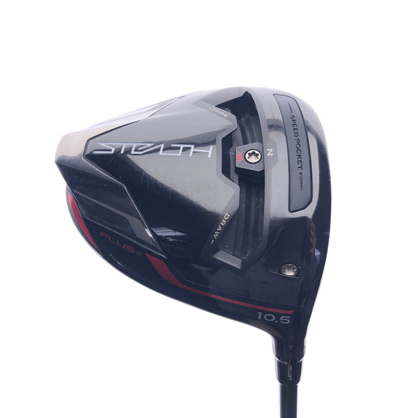 Used TOUR ISSUE TaylorMade Stealth Plus Driver / 10.5 Degrees / Stiff Flex