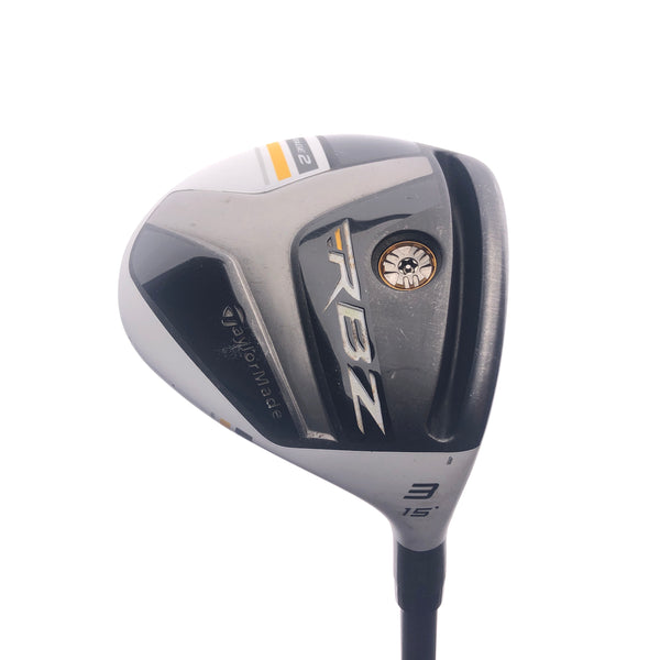 Used TaylorMade RBZ Stage 2 3 Fairway Wood / 15 Degrees / Stiff Flex