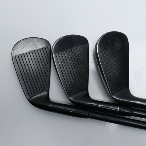 Used Titleist T100S Black Iron Set / 5 - PW / Stiff Flex