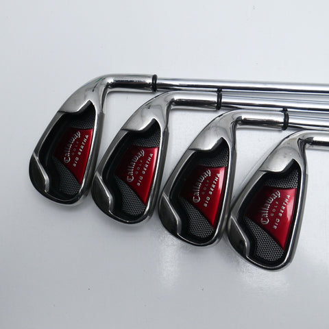 Used Callaway Big Bertha 2008 Iron Set / 4 - SW / Uniflex