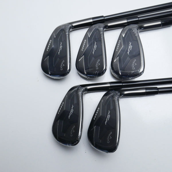 NEW Callaway Apex Pro Smoke 19 Iron Set / 6 - PW / Regular Flex