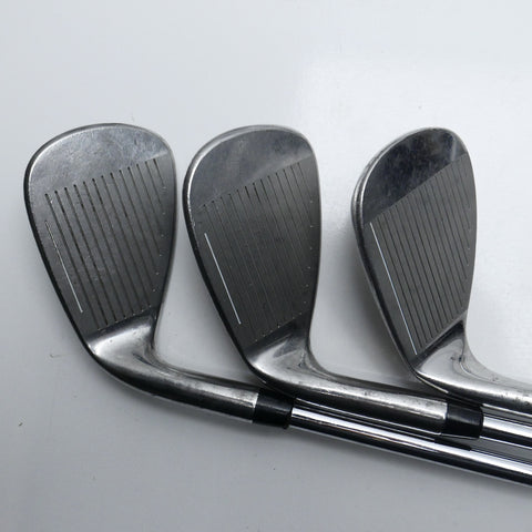 Used Cobra King F8 One Length Iron Set / 5 - PW + GW / Regular Flex