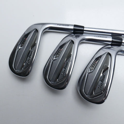 Used Titleist T100S Iron Set / 4 - PW / Stiff Flex