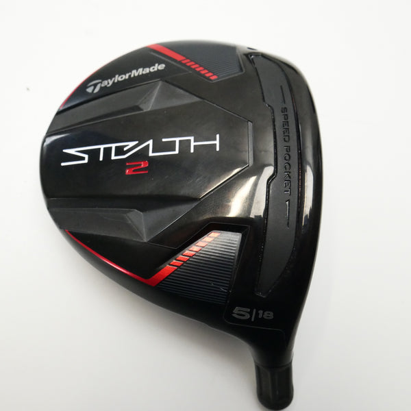 Used TOUR ISSUE TaylorMade Stealth 2 5 Fairway Wood Head / 18 Degrees