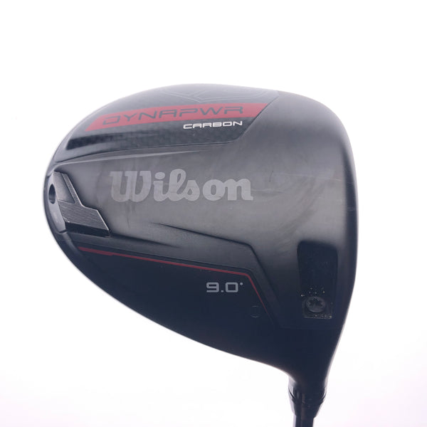 Used Wilson Dynapower Carbon Driver / 9.0 Degrees / Stiff Flex - Replay Golf 
