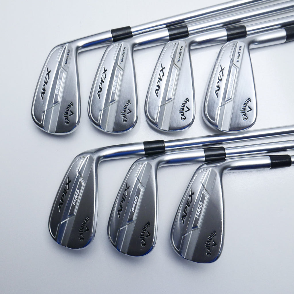 Used Callaway Apex Pro 21 Iron Set / 4 - PW / X-Stiff Flex