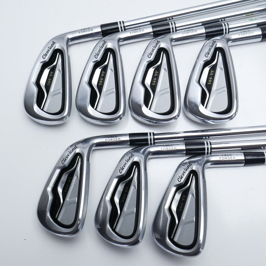 Used Cleveland 588 TT Iron Set / 4 - PW / Regular Flex