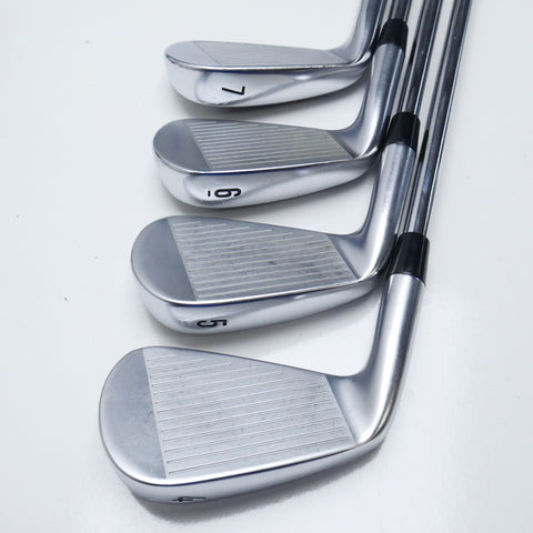 Used Callaway Apex Pro 24 Iron Set / 4 - PW / Stiff Flex