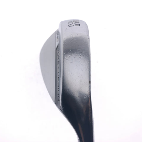 Used Titleist Vokey SM8 Tour Chrome Gap Wedge / 52.0 Degrees / Stiff Flex - Replay Golf 