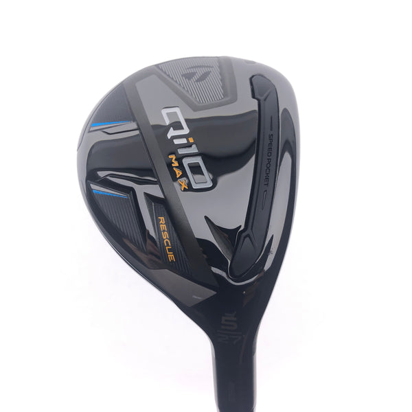 Used TaylorMade Qi10 Max 5 Hybrid / 27 Degrees / Lite Flex