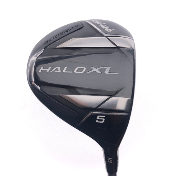 Used Cleveland Halo XL Gliderail 5 Fairway Wood / 18 Degrees / Regular Flex