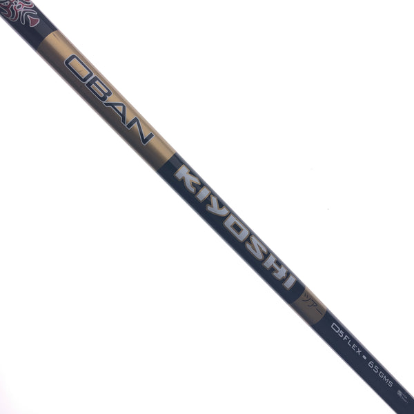 Used OBAN Kiyoshi Gold 05 Flex 65 Driver Shaft / X-Stiff Flex / TaylorMade Gen 2 - Replay Golf 