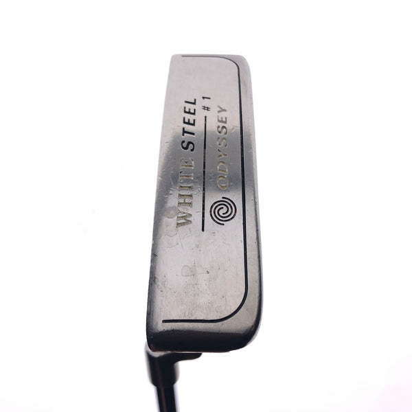 Used Odyssey White Steel 1 Putter / 35.0 Inches / Left-Handed - Replay Golf 