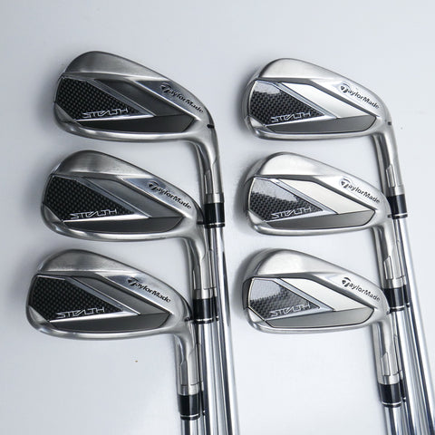 Used TaylorMade Stealth Iron Set / 5 - PW / Stiff Flex