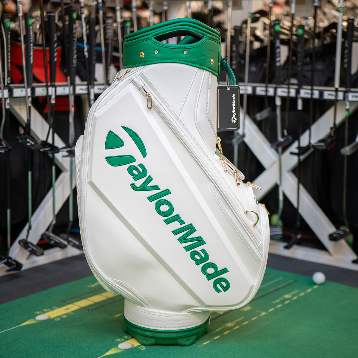 NEW TaylorMade Masters '21 Season Opener Staff Bag - Replay Golf 