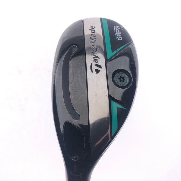 Used TaylorMade GAPR HI 4 Hybrid / 22 Degrees / A Flex / Left-Handed - Replay Golf 