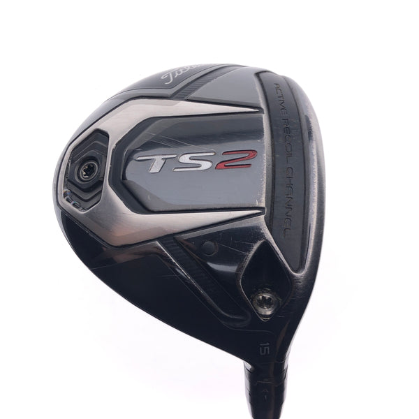 Used Titleist TS2 3 Fairway Wood / 15 Degrees / Stiff Flex