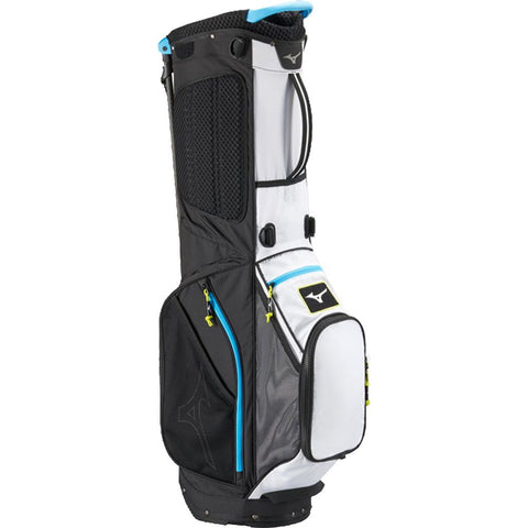 Mizuno K1-LO Stand Bag (Black/White) - Replay Golf 