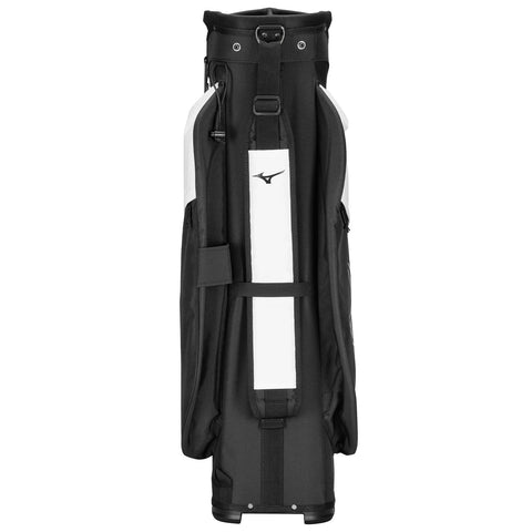 Mizuno LW-C Cart Bag (Black/White) - Replay Golf 