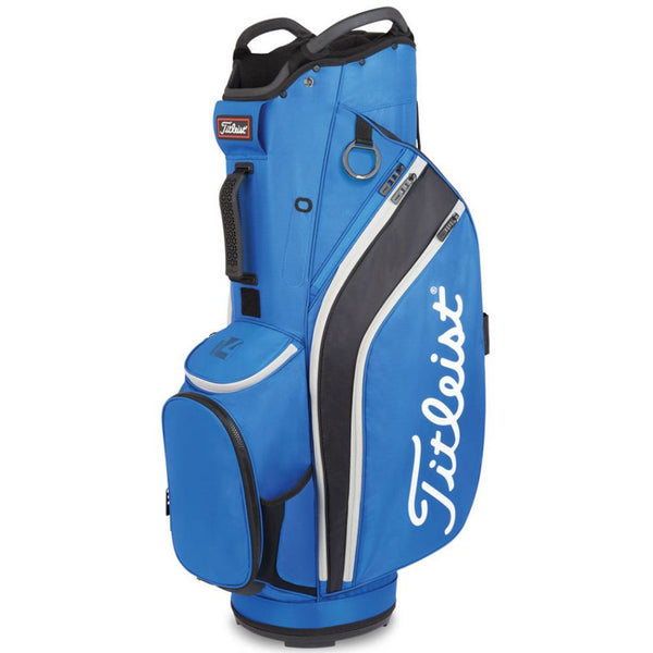 Titleist 14 Lightweight Cart Bag - Royal / Black / Grey - Replay Golf 