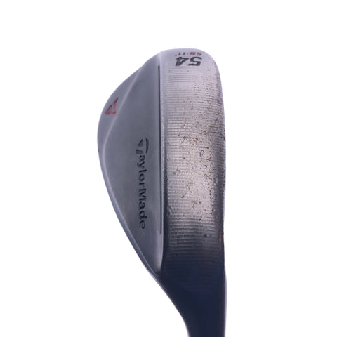 Used TaylorMade Milled Grind 2 Black Sand Wedge / 54 Degrees / Stiff Flex - Replay Golf 