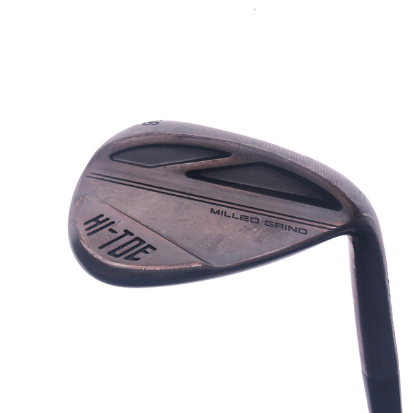 Used TaylorMade Milled Grind Hi-Toe 3 RAW Copper Lob Wedge / 58 Degrees / Wedge - Replay Golf 