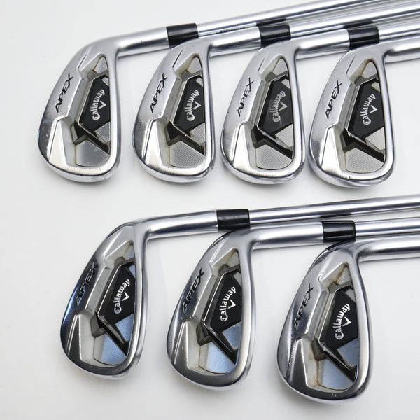 Used Callaway Apex 21 Iron Set / 4 - PW / Stiff Flex