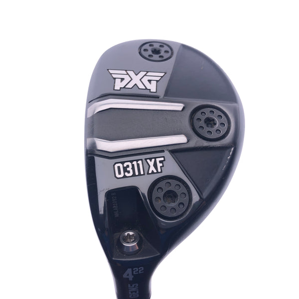 Used PXG 0311 XF GEN5 4 Hybrid / 22 Degrees / Stiff Flex / Left-Handed - Replay Golf 