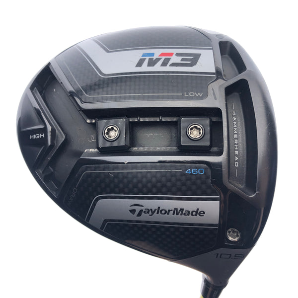 TaylorMade M3 Driver / 10.5 Degree / HZRDUS Yellow Hand Crafted 6.5 X-Flex - Replay Golf 